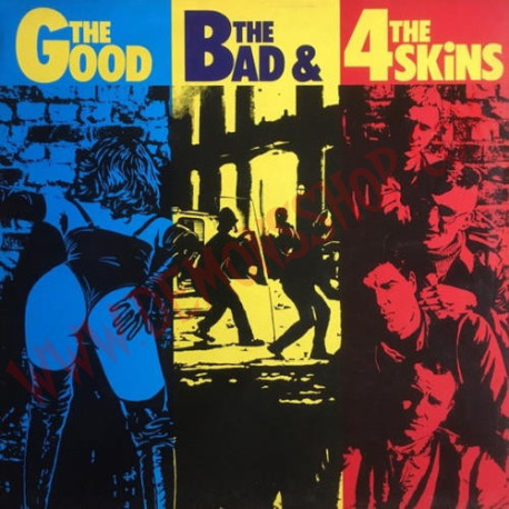 Vinilo LP The 4 Skins ‎– The Good, The Bad & The 4 Skins