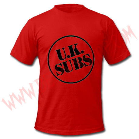 Camiseta MC U.K. Subs (Roja)