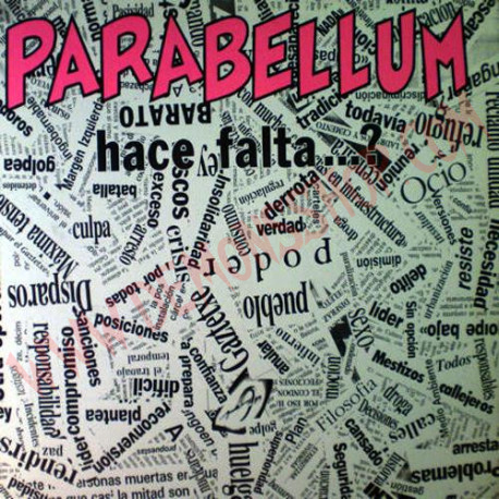 Vinilo LP Parabellum - Hace falta...?
