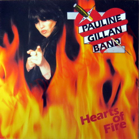CD Pauline Gillan Band - hearts of fire
