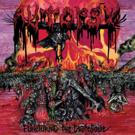 Vinilo LP Autopsy ‎– Puncturing The Grotesque
