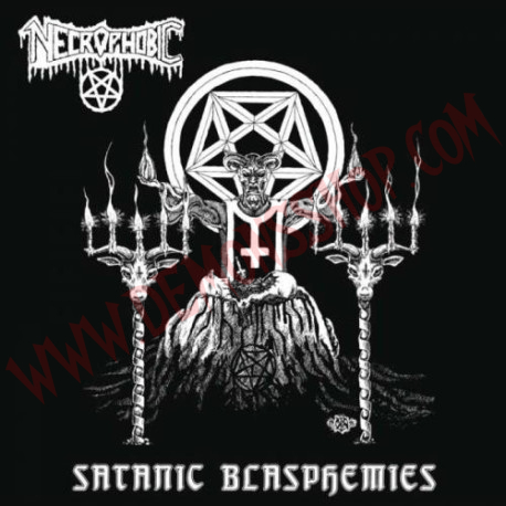 CD Necrophobic - Satanic Blasphemies