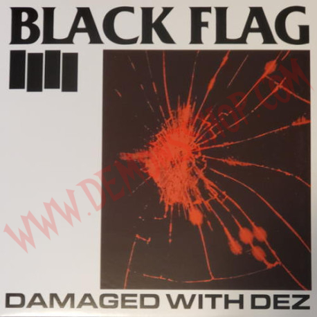 Vinilo LP Black Flag ‎- Damaged With Dez