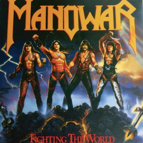 Vinilo LP Manowar - Fighting the world