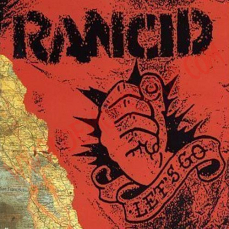 Vinilo LP Rancid ‎– .Let's Go