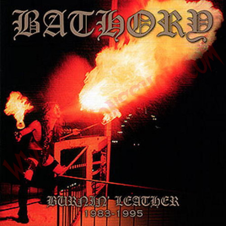 CD Bathory ‎– Burnin' Leather 1983-1995