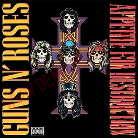 Vinilo LP Guns N Roses ‎– Appetite For Destruction