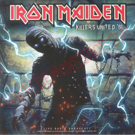 Vinilo LP Iron Maiden - Killers United '81: Live Radio Broadcast
