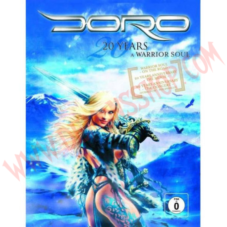 DVD Doro - 20 Years A Warrior Soul