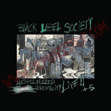 CD Black Label Society - Alcohol Fueled Brewtality Live!! + 5