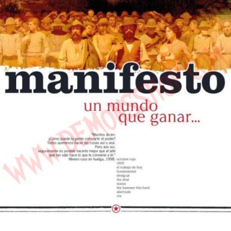 Vinilo LP Manifesto - Un Mundo Que Ganar, Unas Cadenas Que Perder