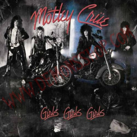 CD Motley Crue ‎– Girls, Girls, Girls