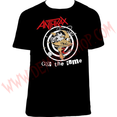 Camiseta MC Anthrax