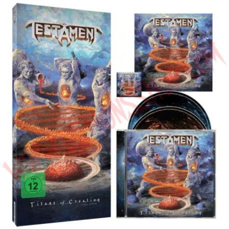 CD Testament - Titans of creation