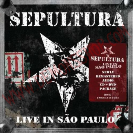 CD Sepultura - Live in sao paulo