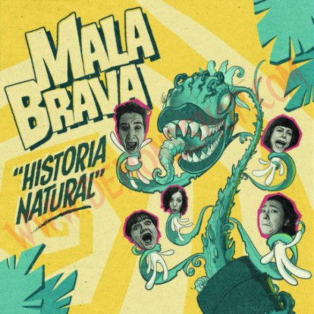 Vinilo LP MalaBrava ‎– "Historia Natural"