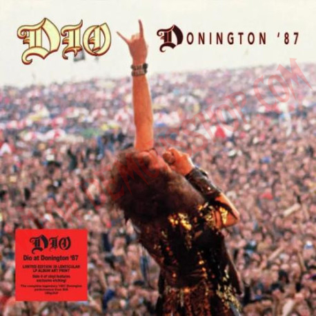 CD Dio - Dio At Donington 87 LENTICULAR COVER