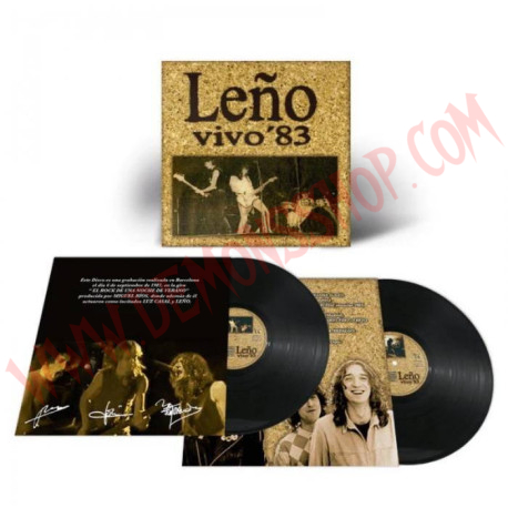 Vinilo LP Leño - Vivo' 83