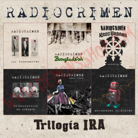 CD Radiocrimen - Trilogia IRA