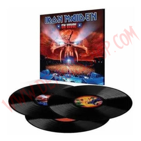 Vinilo LP Iron Maiden - En Vivo
