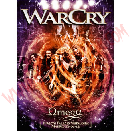DVD Warcry - Omega - Directo Palacio Vistalegre Madrid 21-01-12