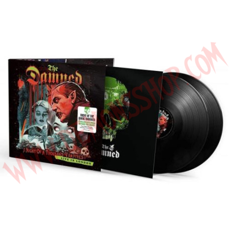 Vinilo LP The Damned ‎– A Night Of A Thousand Vampires