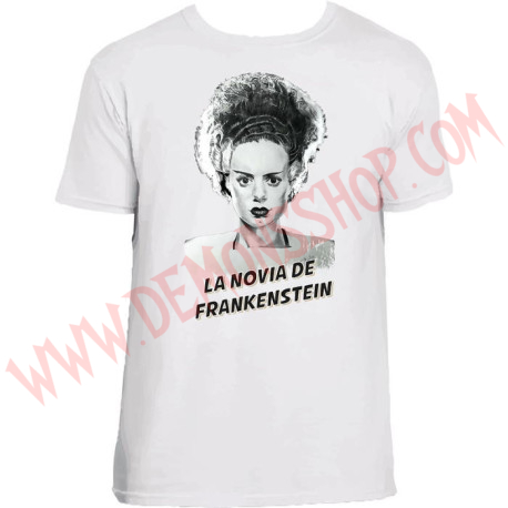 Camiseta MC La novia de Frankenstein