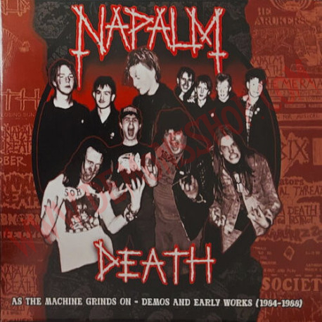 CD Napalm Death - As the machine grinds on - Demos and early works (1984-1988)