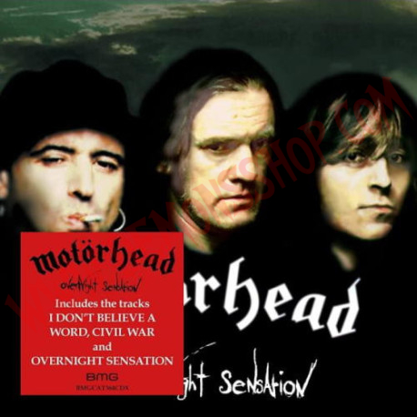 CD Motorhead - Overnight Sensation