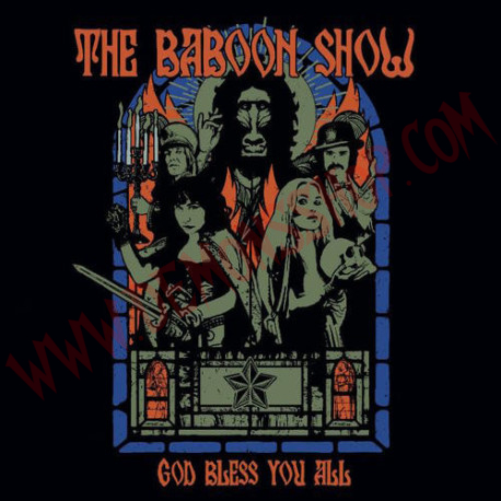 Vinilo LP The Baboon Show ‎– God Bless You All