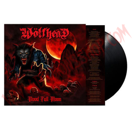 Vinilo LP Wolfhead  -  Blood Full Moon