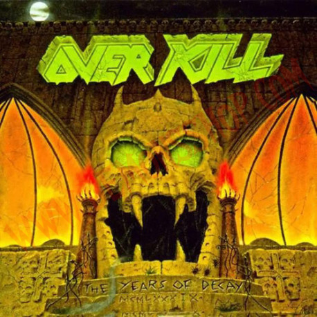 Vinilo LP Overkill - The Years Of Decay