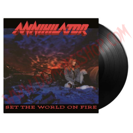 Vinilo LP Annihilator - SET THE WORLD ON FIRE