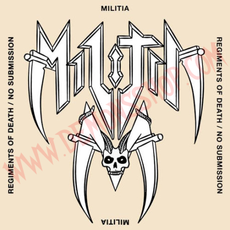 Vinilo LP Militia - Regiments of Death / No Submission