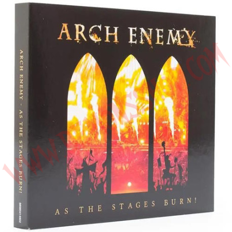 CD Arch Enemy ‎– As the stages burn!