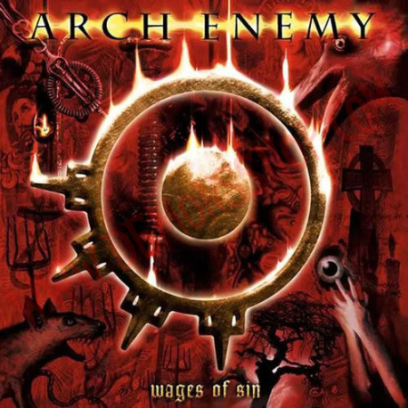 CD Arch Enemy ‎– Wages of sin