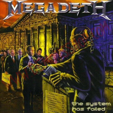 CD Megadeth ‎– The System Has Failed