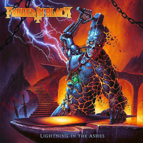 CD Forged in black - Lightning in the Ashes
