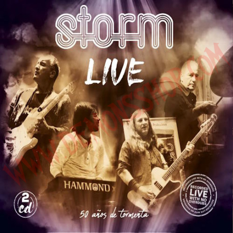 CD Storm – Live-50 Años De Tormenta