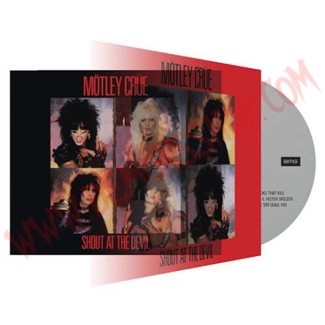 CD Motley Crue ‎– Shout At The Devil