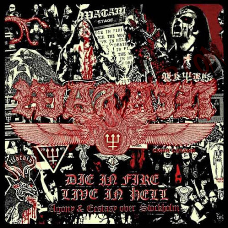 CD Watain - Die In Fire - Live In Hell