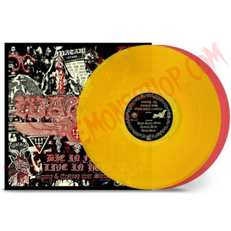 Vinilo LP Watain - Die In Fire - Live In Hell