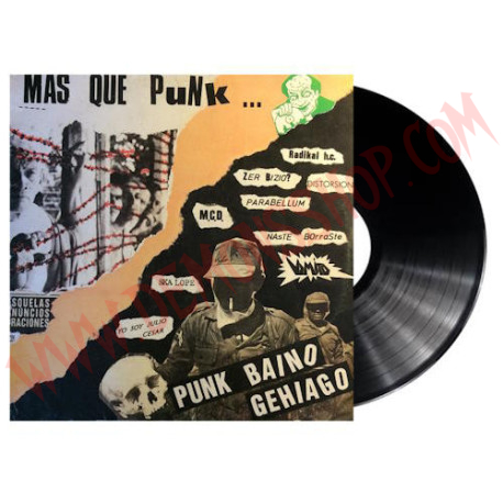 Vinilo LP Más Que Punk... Punk Baino Gehiago...