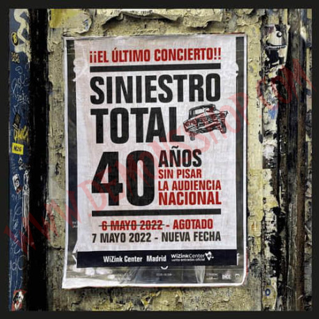 Vinilo LP Siniestro Total - 40 Años Sin Pisar La Audiencia