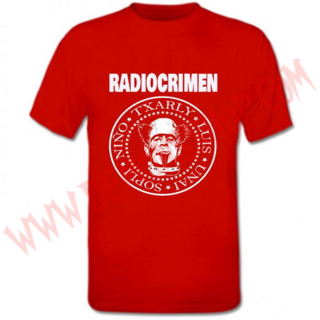 Camiseta MC Radiocrimen (Roja)