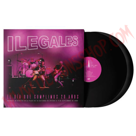 Vinilo LP Ilegales - El día que cumplimos 20 años