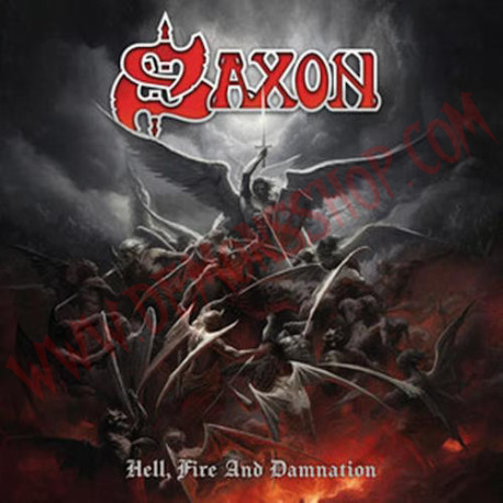 CD Saxon ‎– Hell, Fire and Damnation