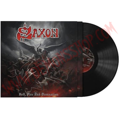 Vinilo LP Saxon ‎– Hell, Fire and Damnation