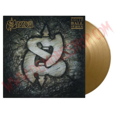 Vinilo LP Saxon ‎– Solid Ball of Rock