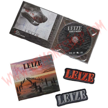 Pack CD Leize - Deriva + Cuando Muerden (Firmados)